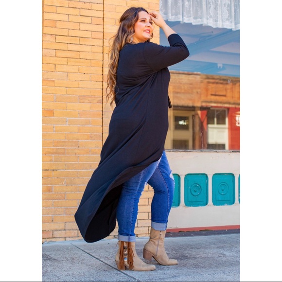 🌹 PLUS L&B Black TRENDING High Low Top🌹 - Picture 3 of 9